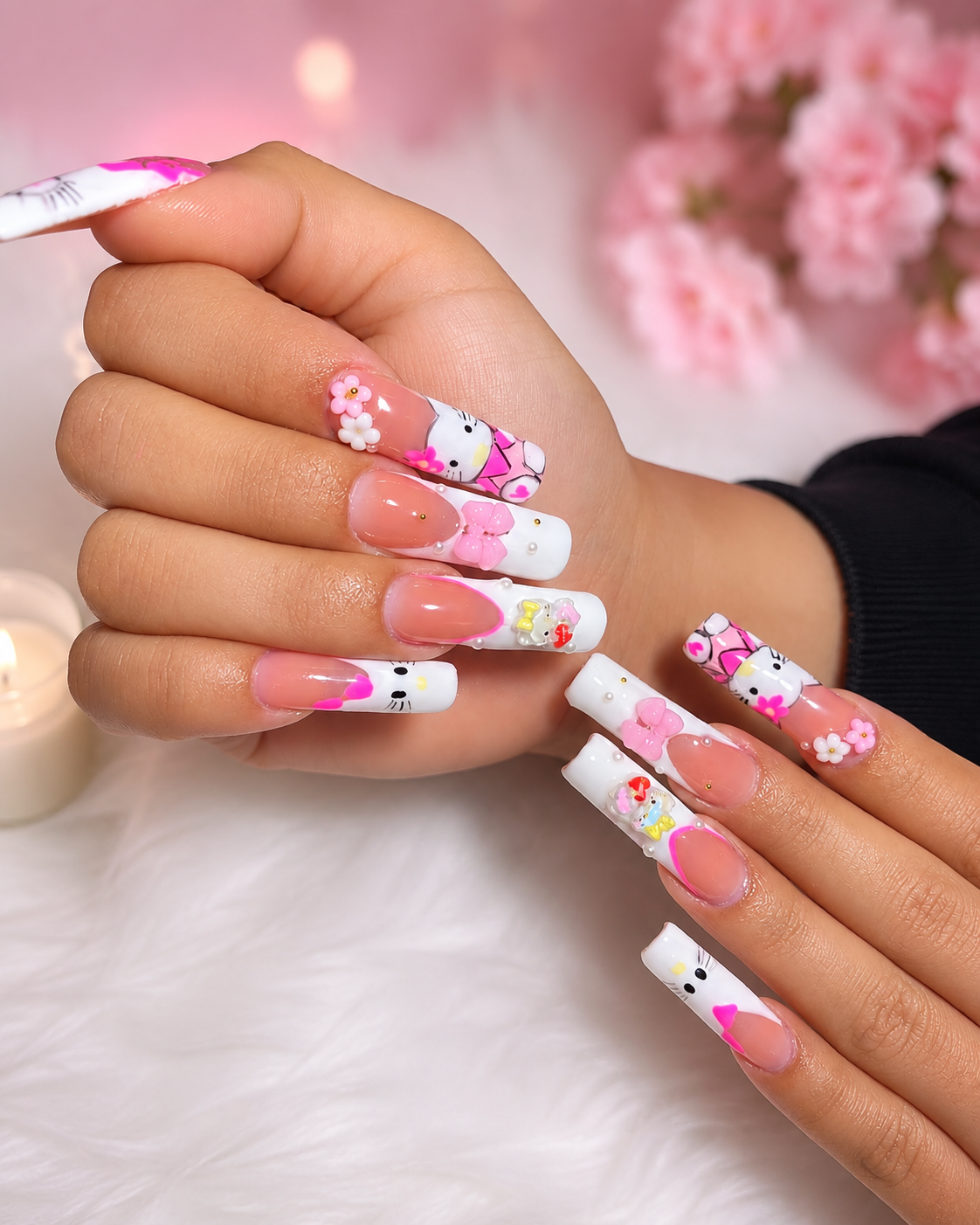 Detalle de manicure L&L Beauty Studio